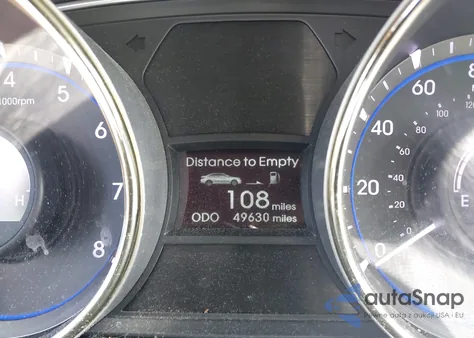 2013 Hyundai Sonata Gls z USA, uszkodzony, nr VIN 5NPEB4AC5DH712092